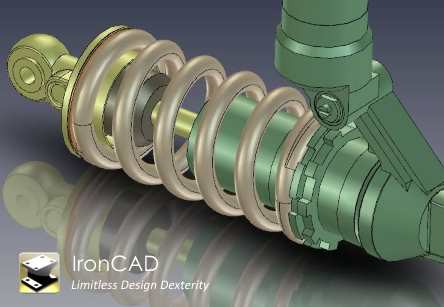 logo for IronCAD Design Collaboration Suite