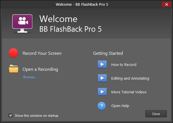 logo for BB FlashBack Pro