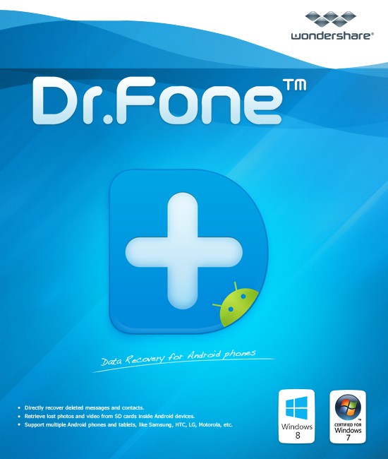 logo for Wondershare Dr.Fone Toolkit for iOS and Android